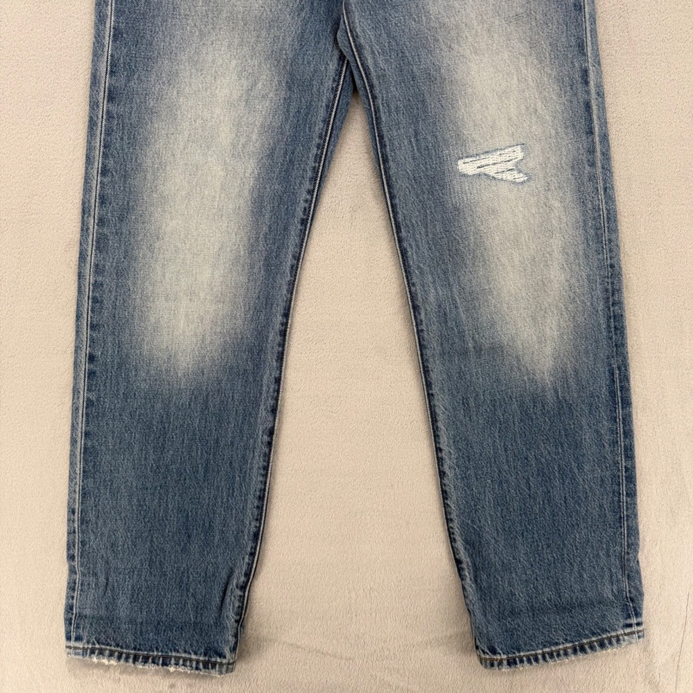 Levi's 501 '90s Selvedge Denim Light Wash Straight Leg Jeans Women's Sz W24 L30 - Picture 3 of 15